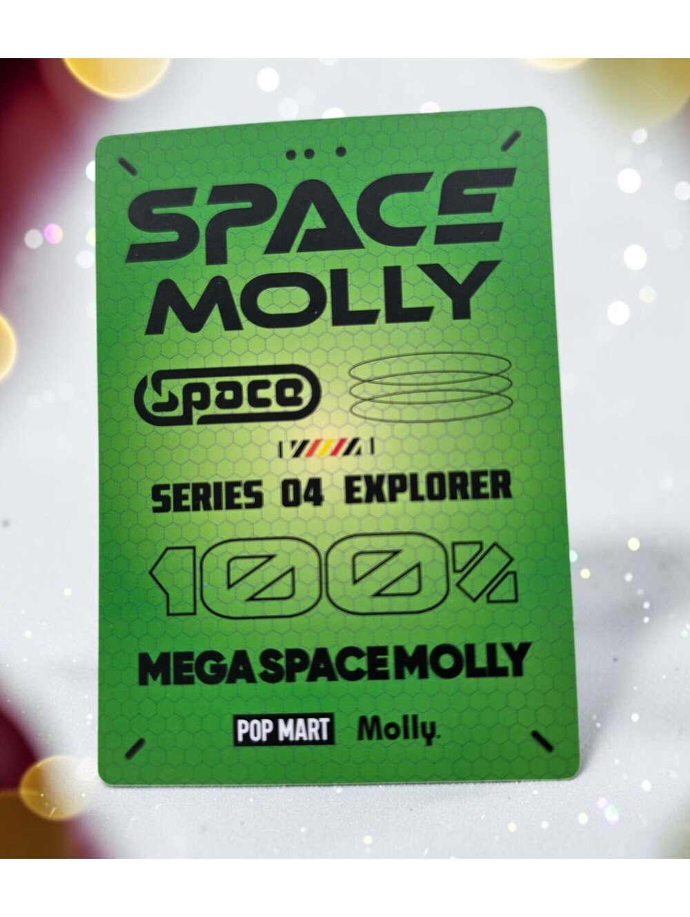 POP MART Mega Space Molly 100% Series 4 Christmas2024 Green Special 1/36 - Picture 3 of 13